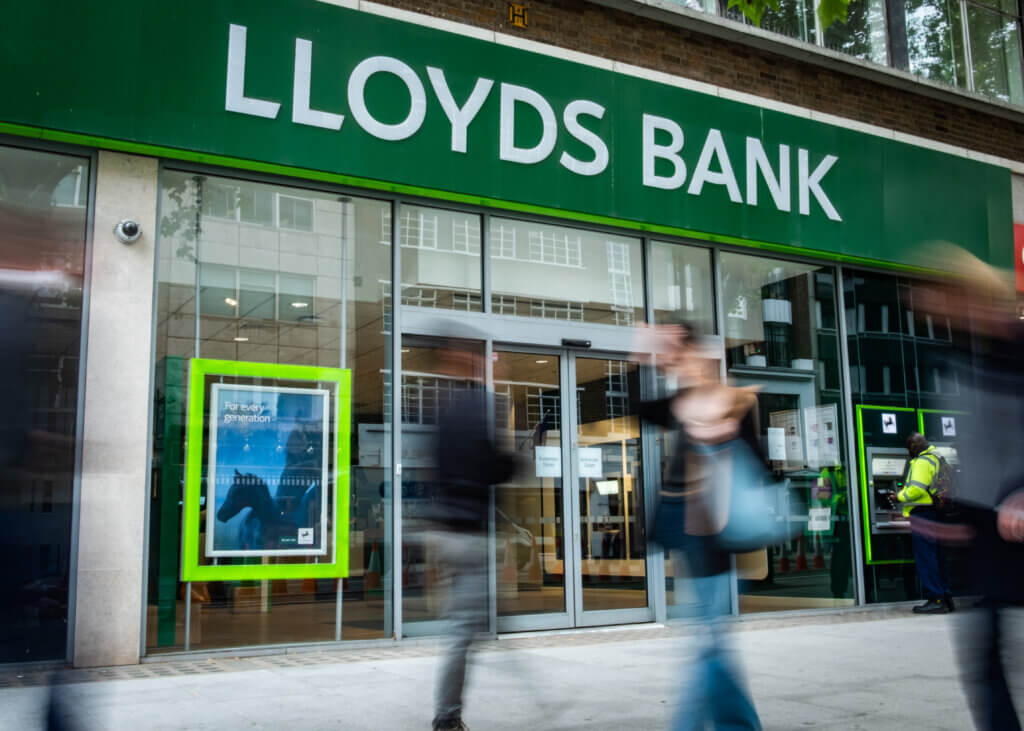 Lloyd's bank in London